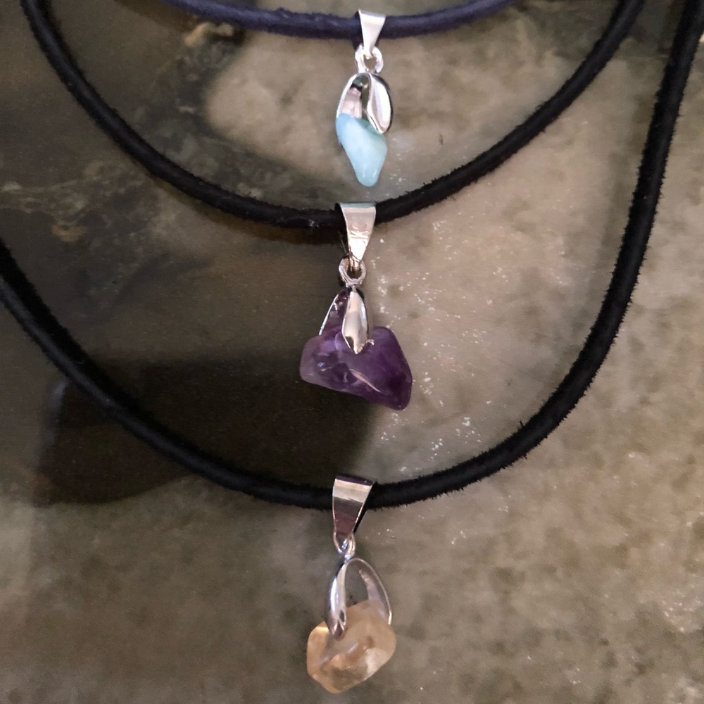 COPY - FREE genuine crystal choker w/ $30+ purch
